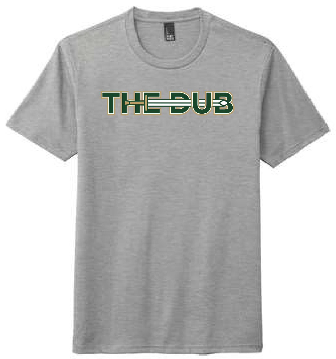 Tee - District- Men's Crew "DUB" Grey