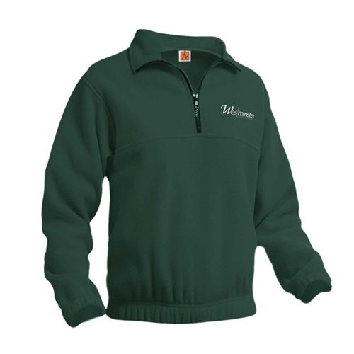 6235 - 1/4 Zip Pullover Fleece Jacket - School Uniform - Unisex