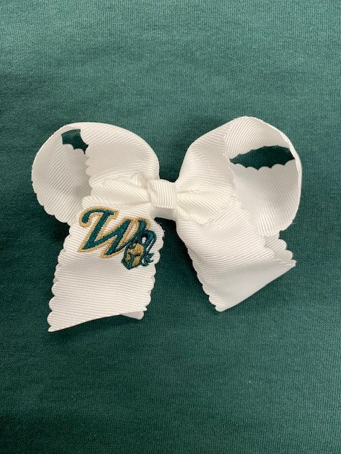 BOW - 5999 - Scalloped White - W - PETITE