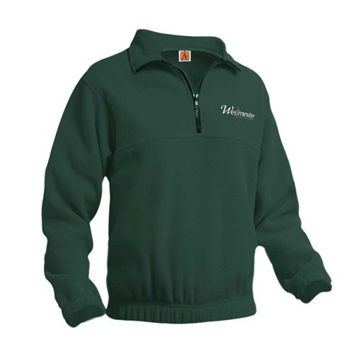 1/4 Zip Pullover Fleece Jacket - School Uniform - Unisex