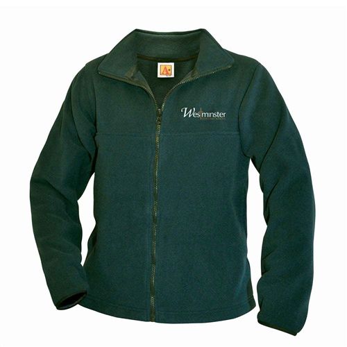 6202 - School Uniform - Full Zip Fleece Jacket - Unisex - Green