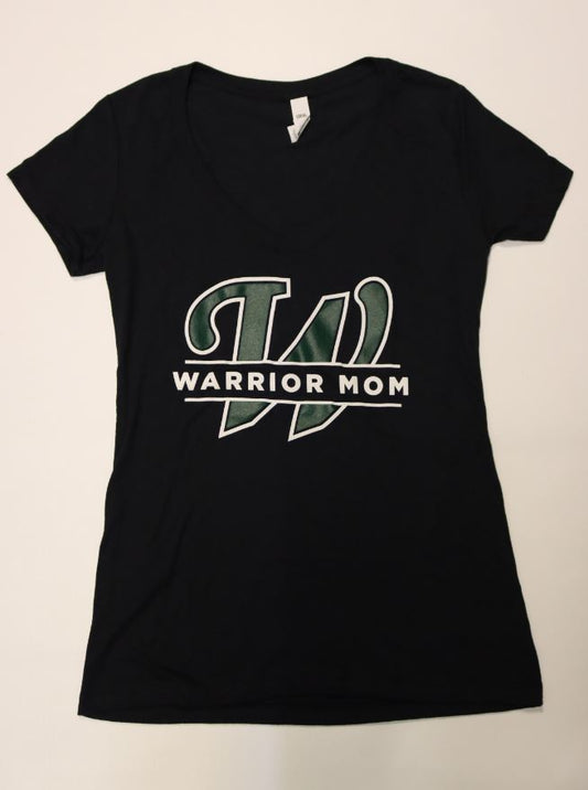 Tee - Ideal - Warrior Mom W - V Neck
